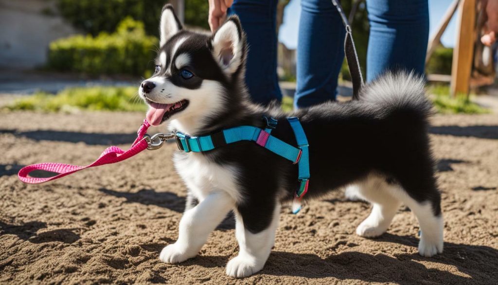 Alaskan Klee Kai puppy training