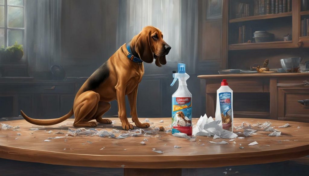 Behavior correction for bloodhounds