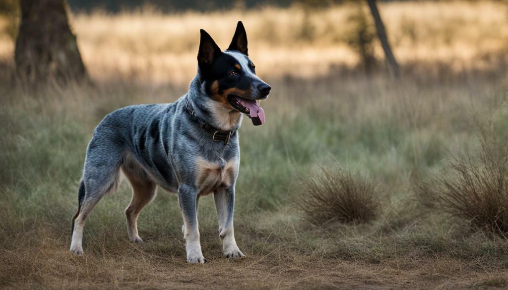 Blue Heeler watchdog instinct
