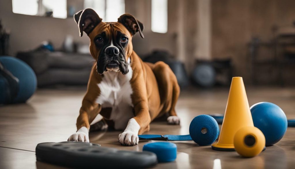 Boxer Dog behavior training