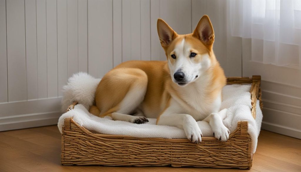 Canaan Dog crate training