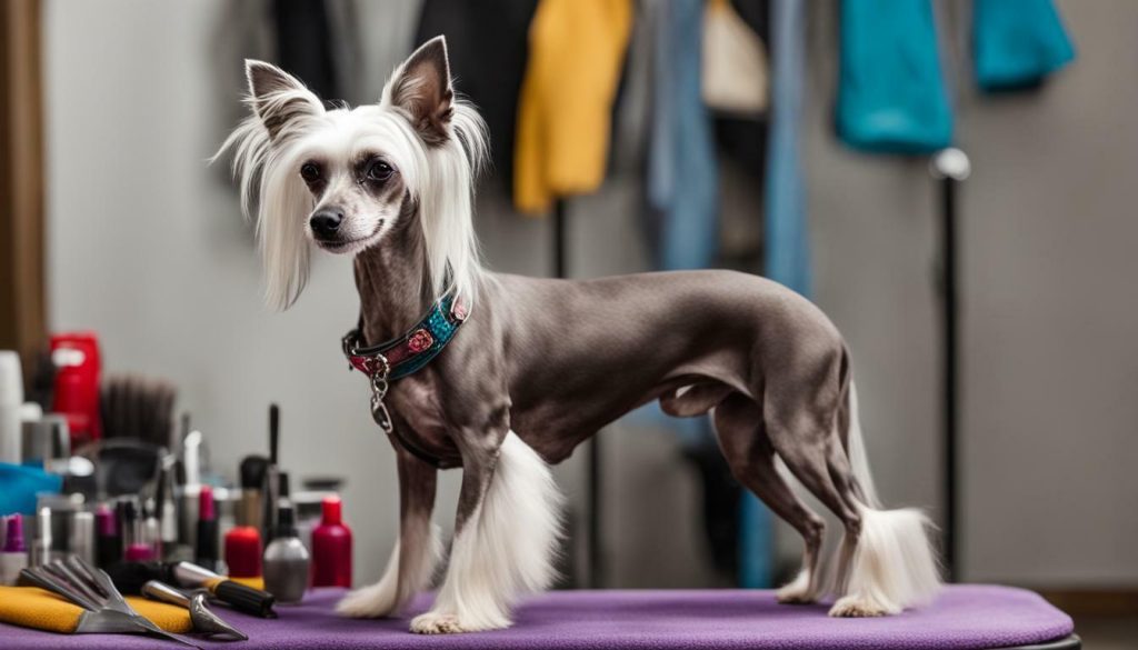 Chinese Crested Dog Grooming