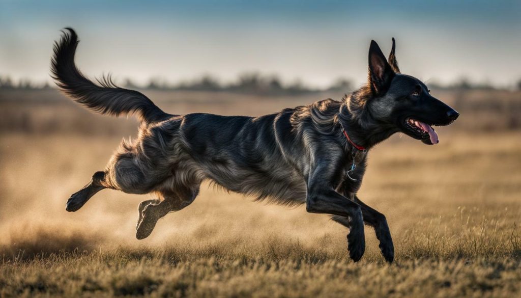 Dutch Shepherd Dog in action