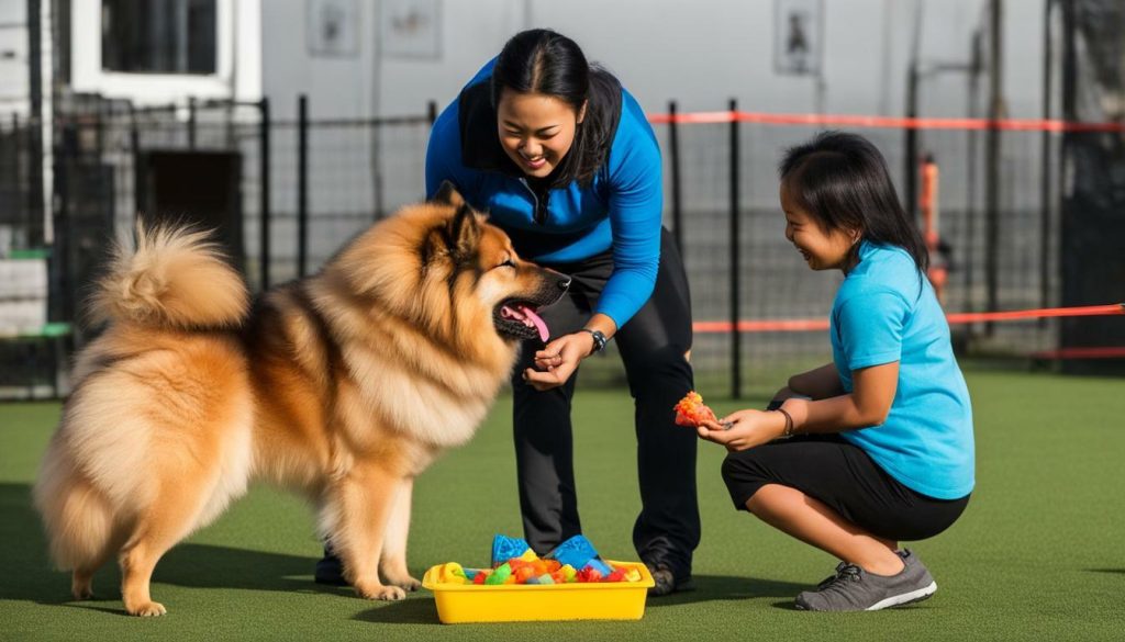 Positive reinforcement training for Eurasier Dogs