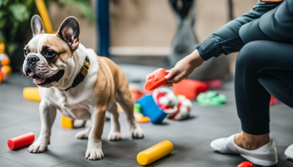 Positive reinforcement training for French Bulldogs