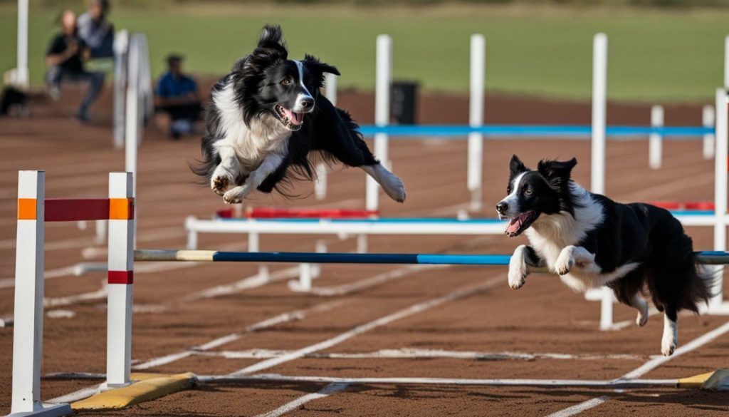 advanced training for Border Collie dogs