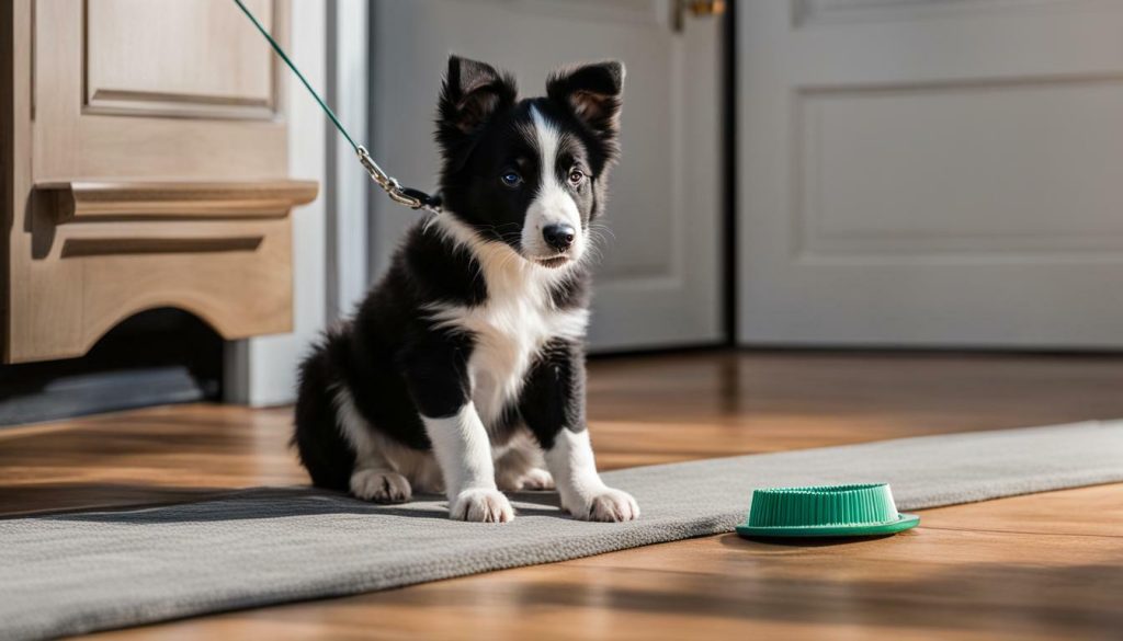 house training a Border Collie puppy